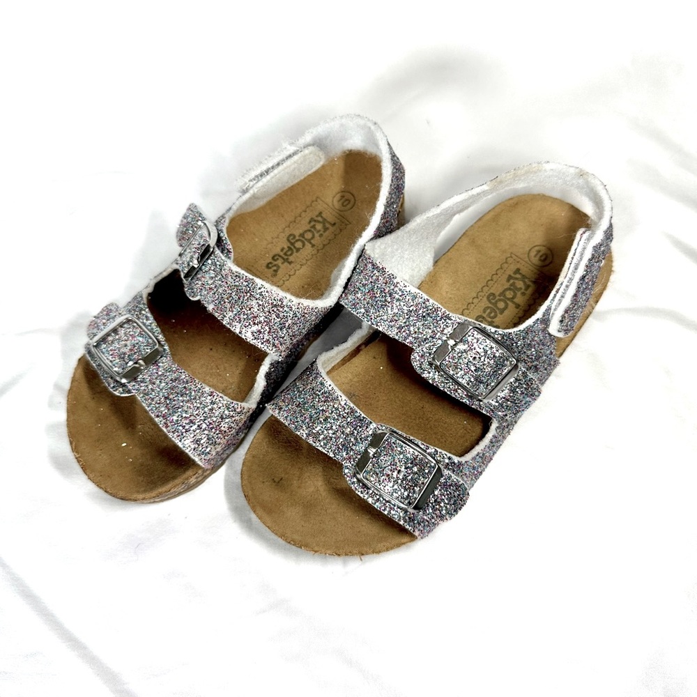 Kidgets Glitter Toddler Sandals. Size 10